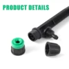 10/30Pcs Adjustable Spiked Sprinkler 8 Hole Bracket Dripper Garden Lawn Potted Flower Watering Irrigation Droplet Staked Emitter 2