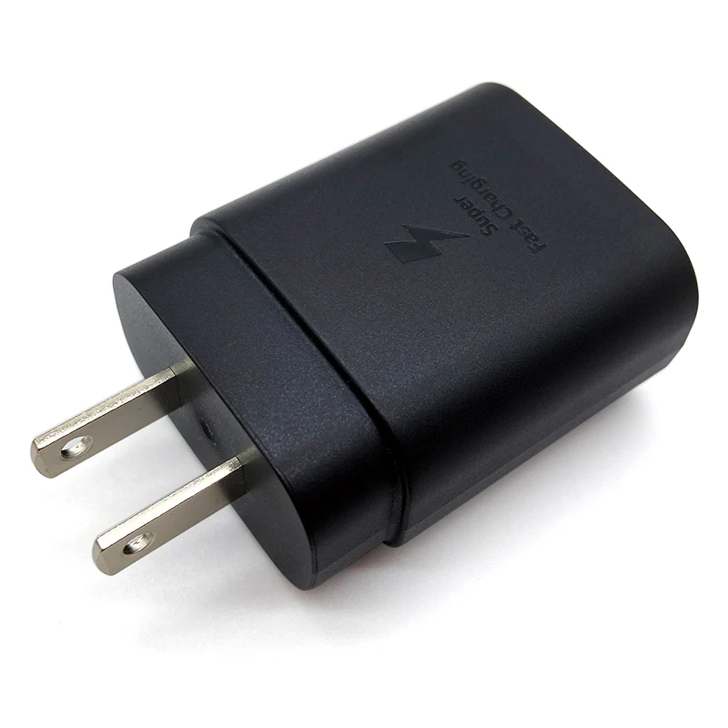 Super Fast 25W USB-C PD Wall Charger - US Plug Adapter