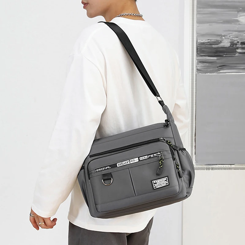 Men's Messenger Bag Crossbody Shoulder Bags Travel Bag Man Purse Small  Sling Pack for Work Business - AliExpress