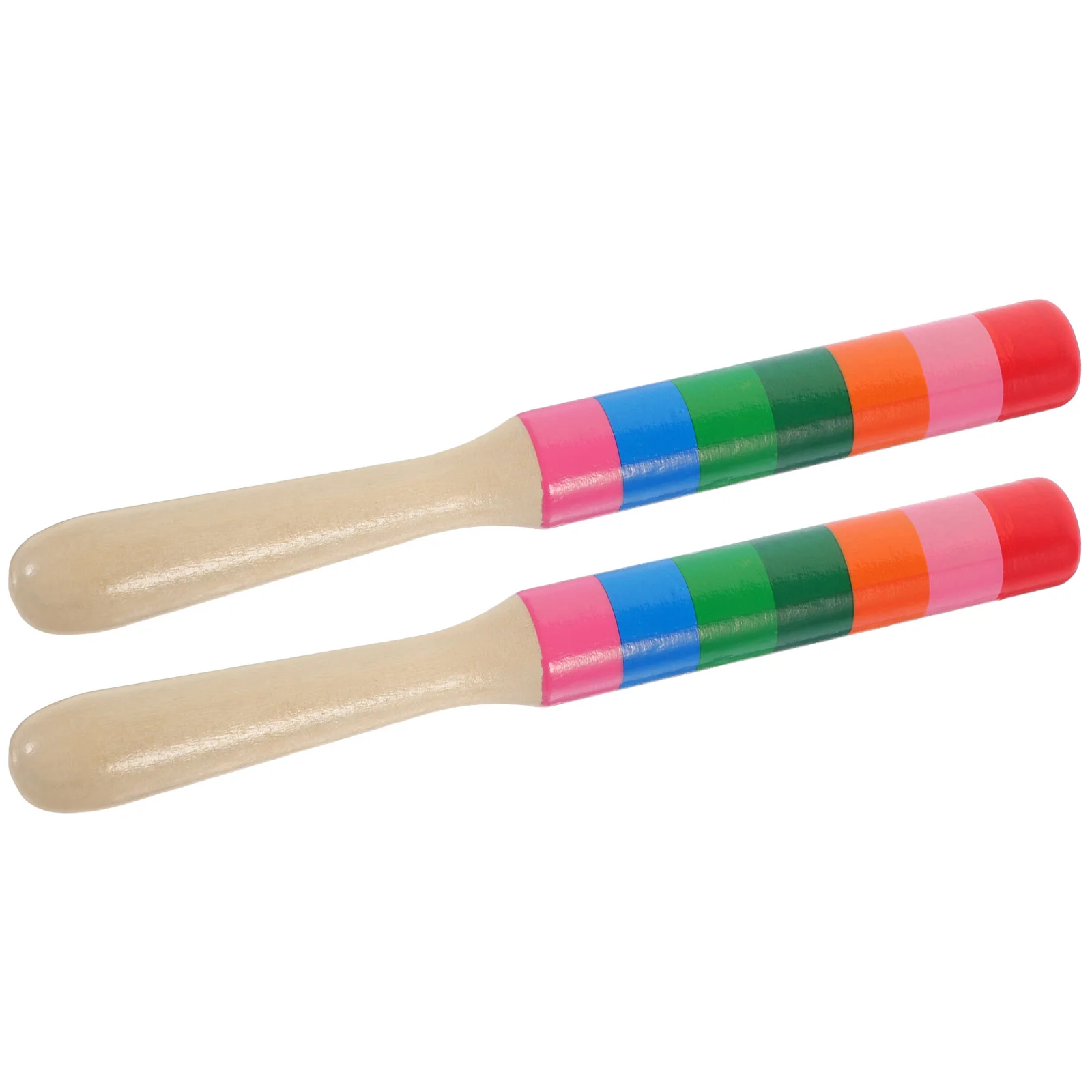 

1 Pair Rhythm Sticks Wood Percussion Instrument Sticks Portable Musical Instruments Sticks