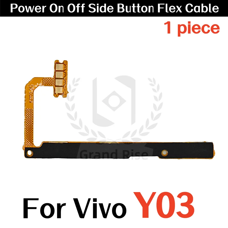 Flex Câble Bouton Power/volume Compatible Vivo Y53S, Y72 5G, Y52 5G - Réf KJIQZ3-5G - Neuf