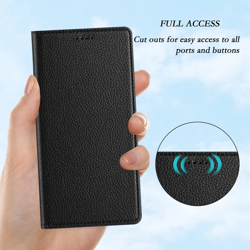 Stylish Wallet Slot Magnetic Phone Case - Sleek Cover with Card Holder