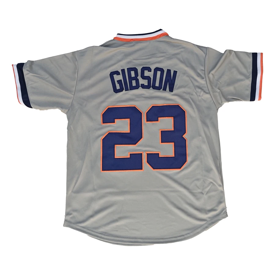 Kirk Gibson Jersey 23 American Detroit Retro Baseball Jerseys 6 Al Kaline Jersey All Stitched Us Mens M-XXXL