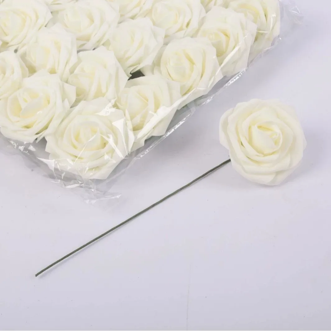 Elegant Ultra-Realistic Artificial Roses for Decorative Floral Designs