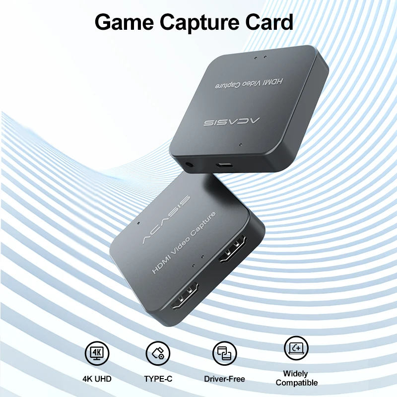 Acasis 4k Usb2.0 Video Capture Card 1080p Hd Record Box