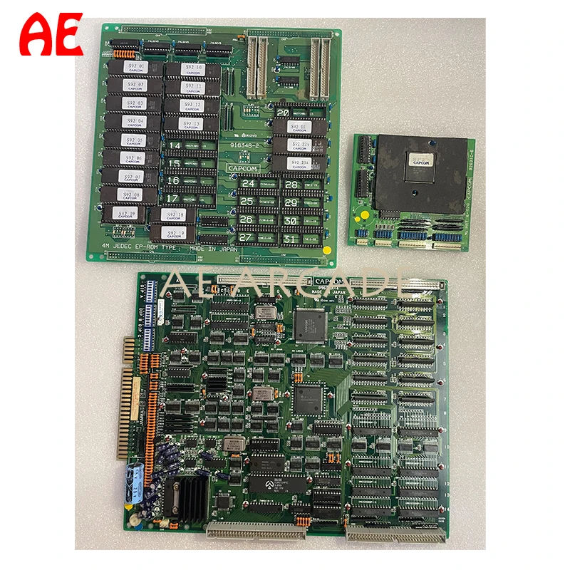 

CPS1 3 Floors PCB Arcade Motherboard Captain Commando/Ghouls Ghosts/Street Fighter II/Final Fight Etc Game PCB Rom Chip Parts