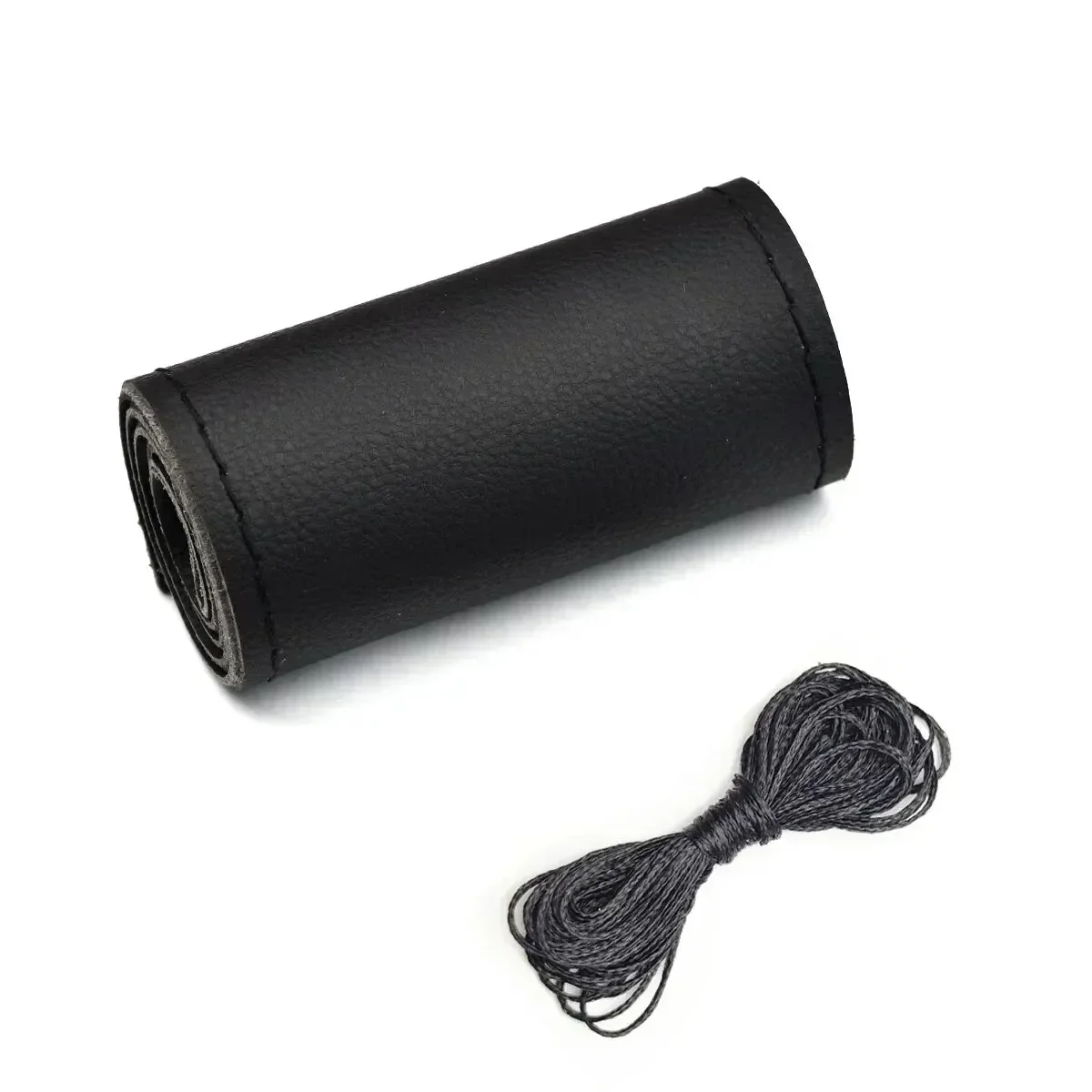 PU Leder Lenkrad Abdeckung Für Auto Flechten Lenkrad Schutz Abdeckungen Anti Scratch Lenkung Zubehör – Detail 10
