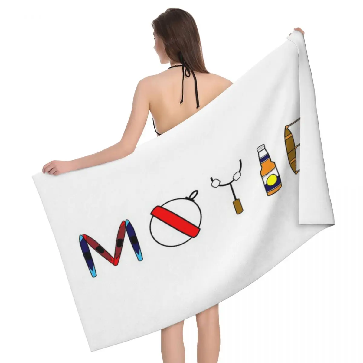 

Moyie Lake 80x130cm Bath Towel Soft For School Personalised Pattern