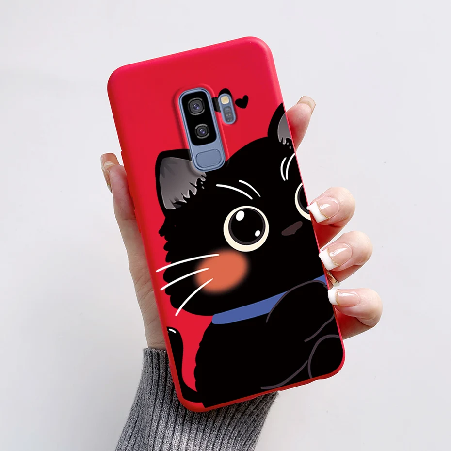 Astronaut Silicone Phone Case with Protective Bumper for Samsung Galaxy S9/S9+