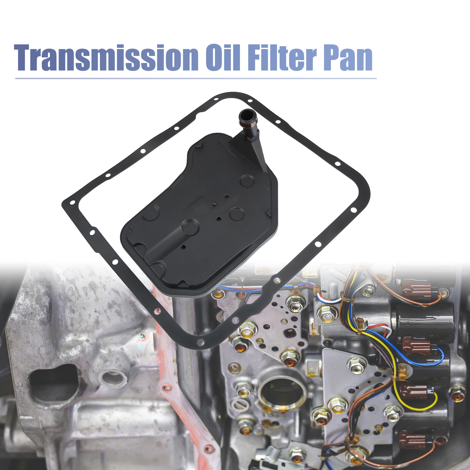X Autohaux 1 Set No.24225323 Transmission Filter Oil Pan Gasket Kit for Chevy Colorado H3
