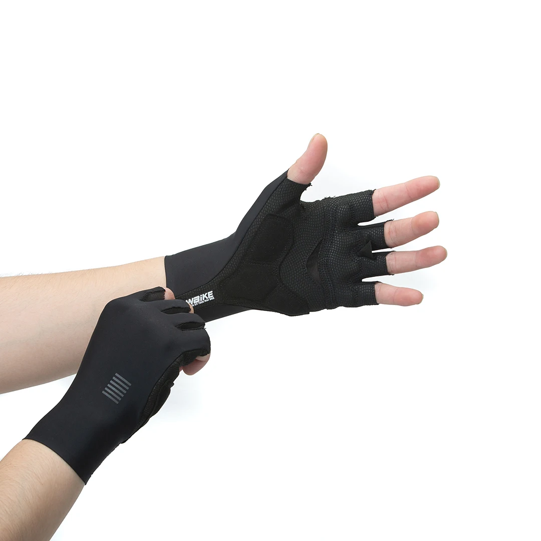 Ykywbike Fahrrad handschuhe mtb Fahrrad handschuhe Sport Halb finger Sport reit handschuhe Männer atmungsaktive stoß feste Fahrrad handschuhe – Detail 15