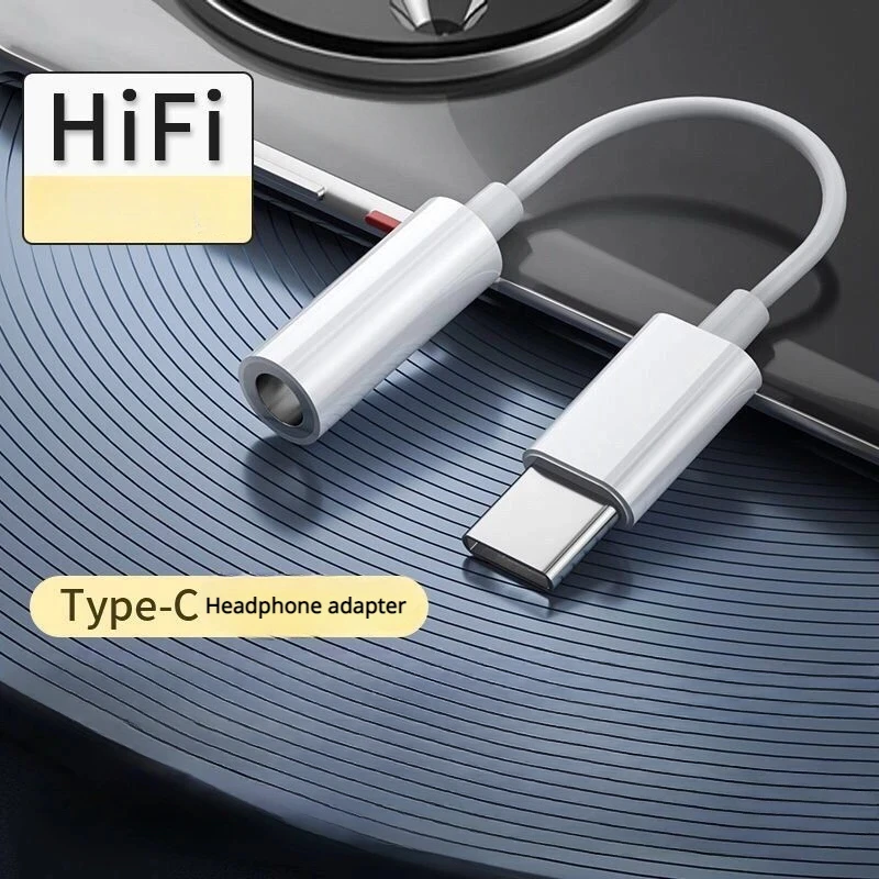 

1pcs Typec Headphone Patch Cord Is Suitable For Huawei Glory Xiaomi Headphone Audio Converter