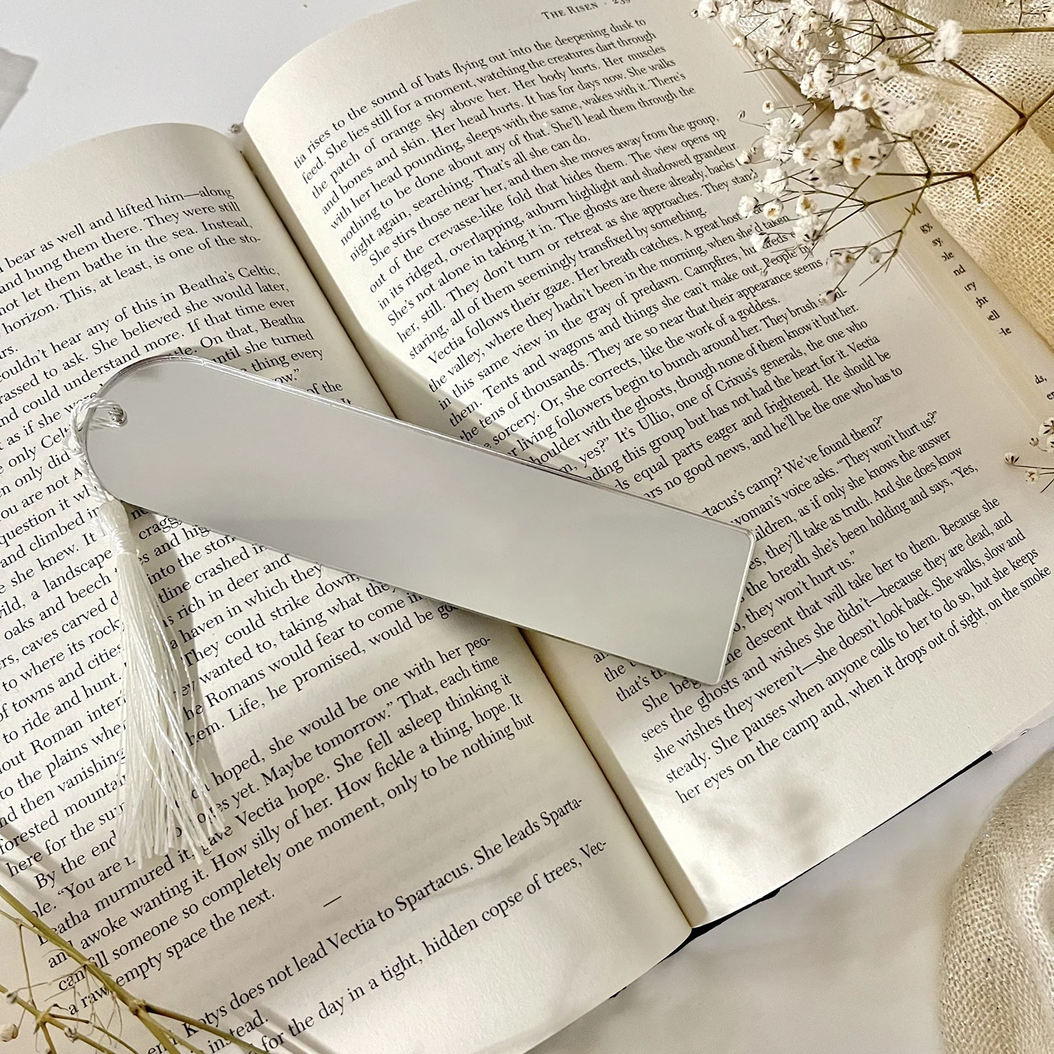 Arch Acrylic Bookmarks Wedding Place Card Blank with Tassel for Christmas Gift DIY Bookmarks Crafts Projects Party Seat Decor