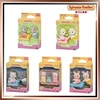 Sylvanian Families Anime Figures Persian Cat Twins Triplets Babies Husky Rabbit Twins Action Figure Christmas Gift For Child 1