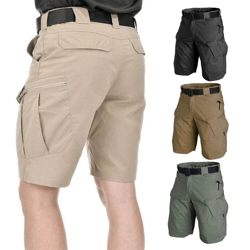 Men Classic Tactical Shorts Upgraded Waterproof Quick Dry Multipocket
