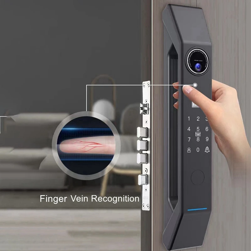 Finger Vein Recognition Lock Visual Lock Wifi APP Password Cat