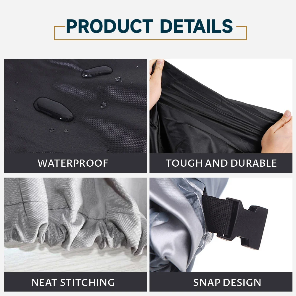Yacht Boat Cover Anti-UV Waterproof Outdoor Protection Heavy Duty 14-22FT boat cover fishing boat cover