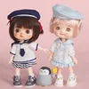 OB11 Dolls Sailor Suits Clothes Fashion Dolls Navy Uniform Suit DIY Accessories Dress Up Toys For 1/12 BJD,OB11,Molly, GSC Doll 2