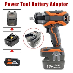 Tool adapter for Makita BL1840/50 li-ion battery  to AEG/AEG 18v Tool use