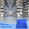 ABWR-Plastic Pallet, Waterproof Grid Ventilated Pallet, Storage Grid Mat For Garage Kitchen Supermarket Storage Basement,4Pcs 5
