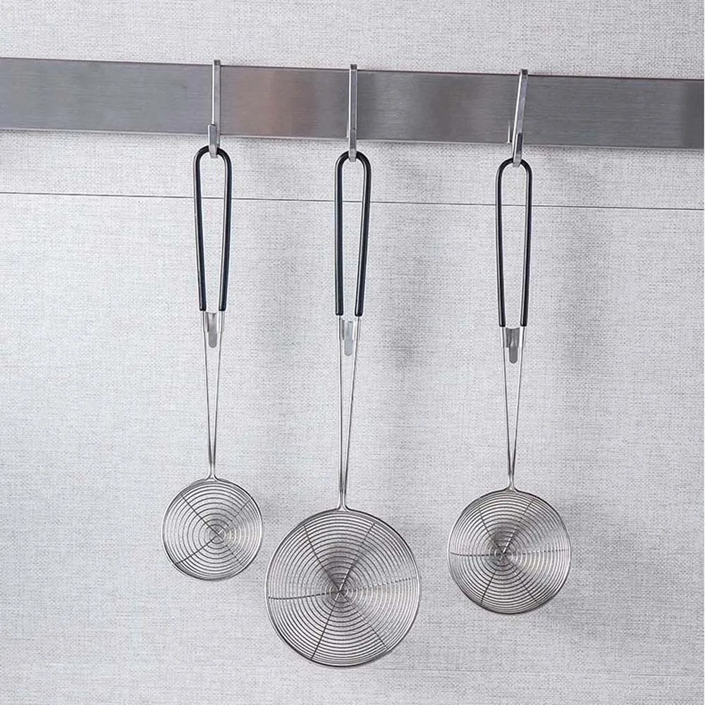 Long Handle Non-Stick Sifting Home Kitchen Spider Strainer Skimmer Spoon Cooking Tool Colander