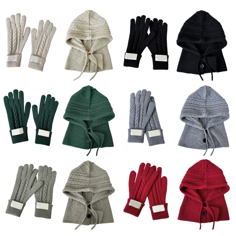 Рисунок 3 - Женская теплая вязаная шапка для ушей