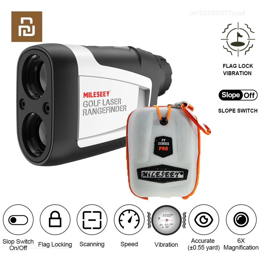 

Youpin Mileseey PF210 PRO Telescope Rangefinder for Hunting Golf Laser Rangefinder 600m Distance Meter Range Finder Measure Tool