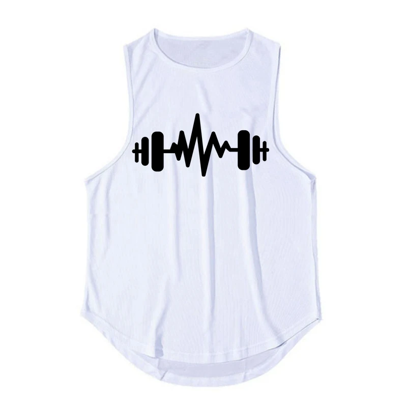 

Brand gym Running quick dry singlet canotte bodybuilding stringer tank top men fitness shirt muscle guys sleeveless vest Tanktop