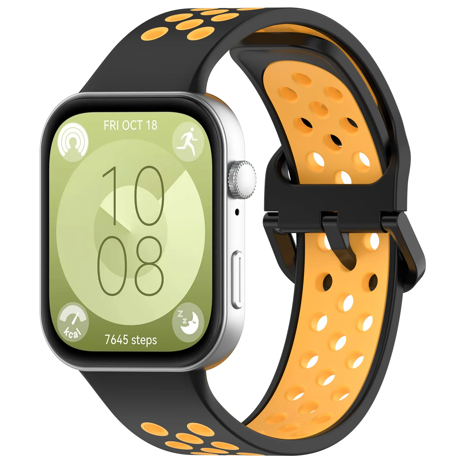 Breathable Silicone Strap for Smart Watch - Replaceable Bracelet Accessories Band Correa