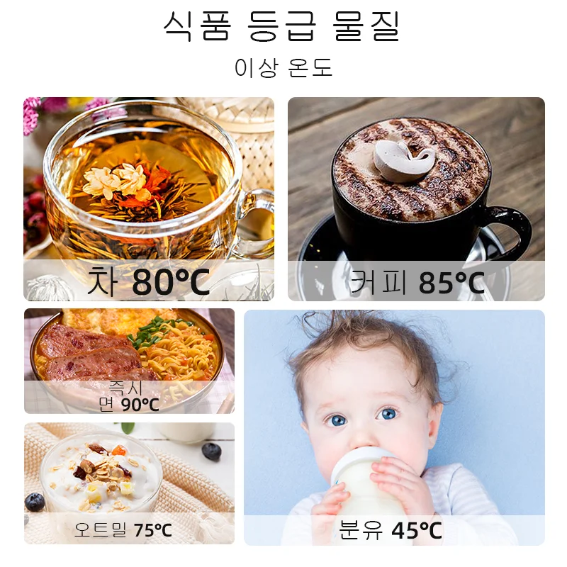 12V 24V 자동차 난방 컵 전기 주전자 스테인레스 스틸 스마트 온도 제어 터치 LCD 디스플레이 여행 커피 머그잔 따뜻하게