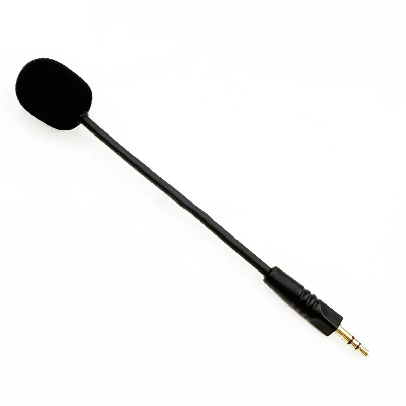 1Pcs Replacement 3.5mm Microphone For Havit H2002d Gaming Headset Mic E-sports Games Replacement Microphone For Havit H2002d