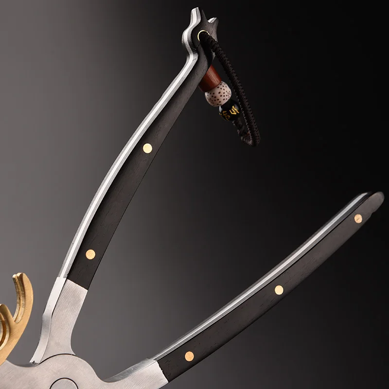 Tea tongs 304 stainless steel Pu'er tea knife manual special tea brick cake prying knife opener accessories