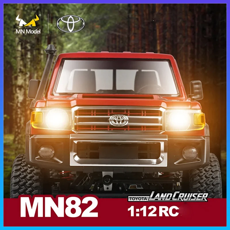 Mang Niu MN82 Four-drive Remote Control Off-road Vehicle 1:12 Toyota Land Patrol Pickup Climbing Model Toy Children's Gift 3