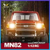 Mang Niu MN82 Four-drive Remote Control Off-road Vehicle 1:12 Toyota Land Patrol Pickup Climbing Model Toy Children's Gift 3