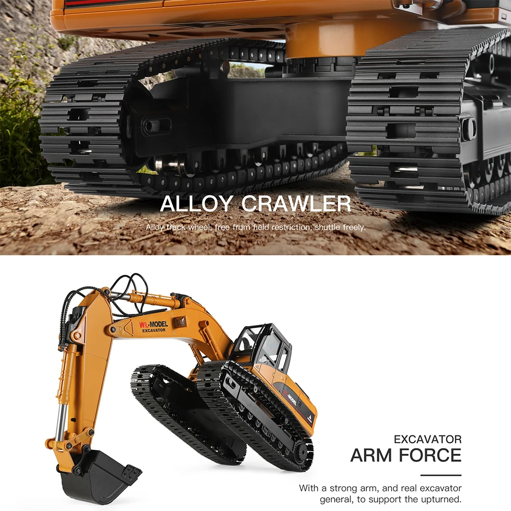 wltoys 16800 excavator ショベルカー WLtoys 16800 RC Excavator – Heavy Duty RC
