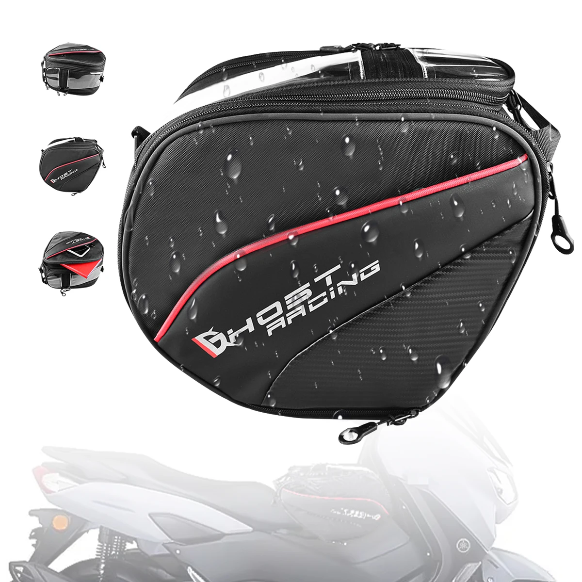 혼다 PCX 160 150 XADV750, Bmw C400GT, 야마하 tmax530, NMAX155, 오토바이 스쿠터 페달 가방, 툴백, 러기지 새들백