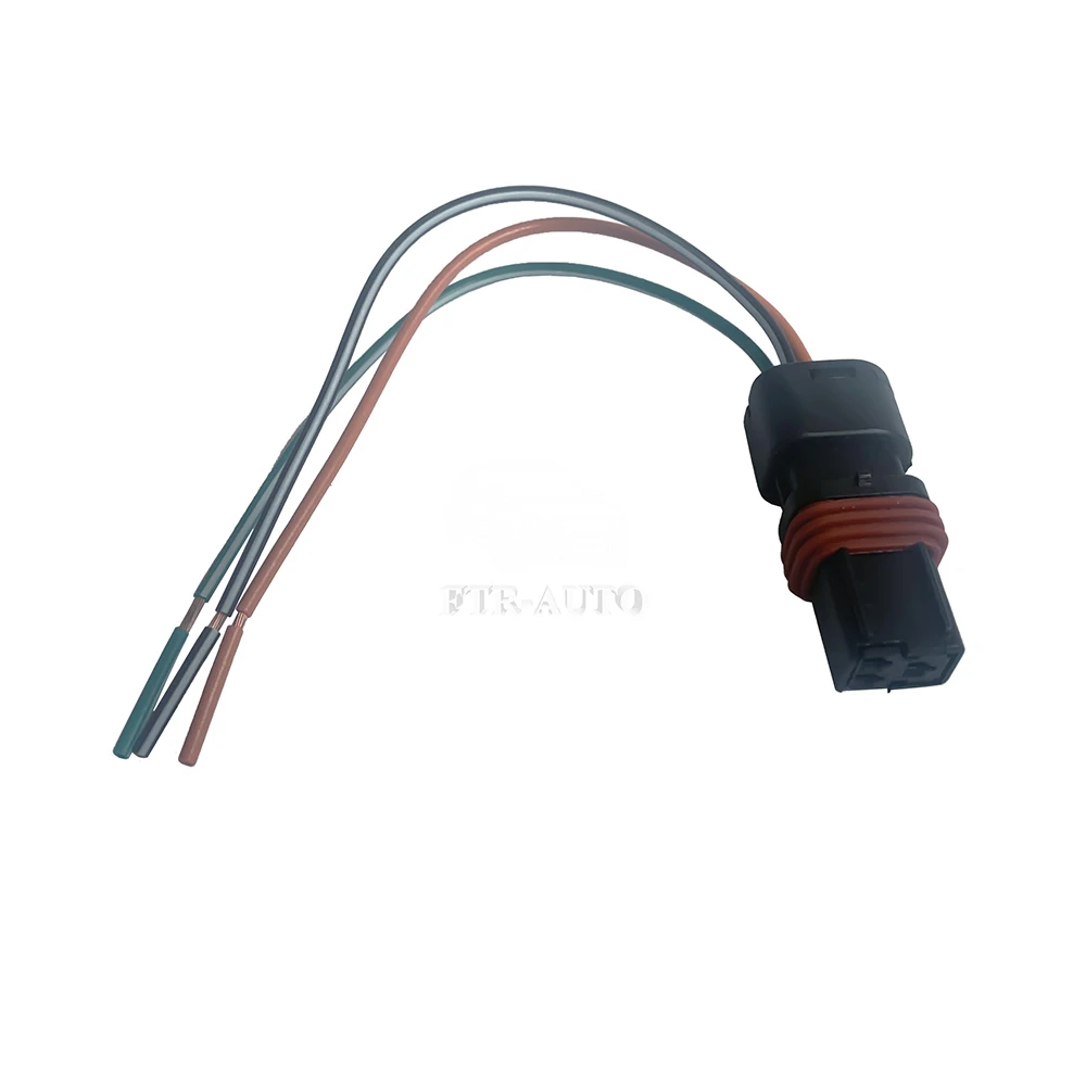 Engine Coolant Water Temperature Sensor Harness Socket Connector Wire 3 Pin for Renault