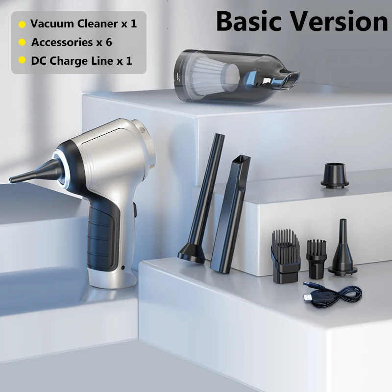 High-Powered Wireless Handheld Vacuum Cleaner