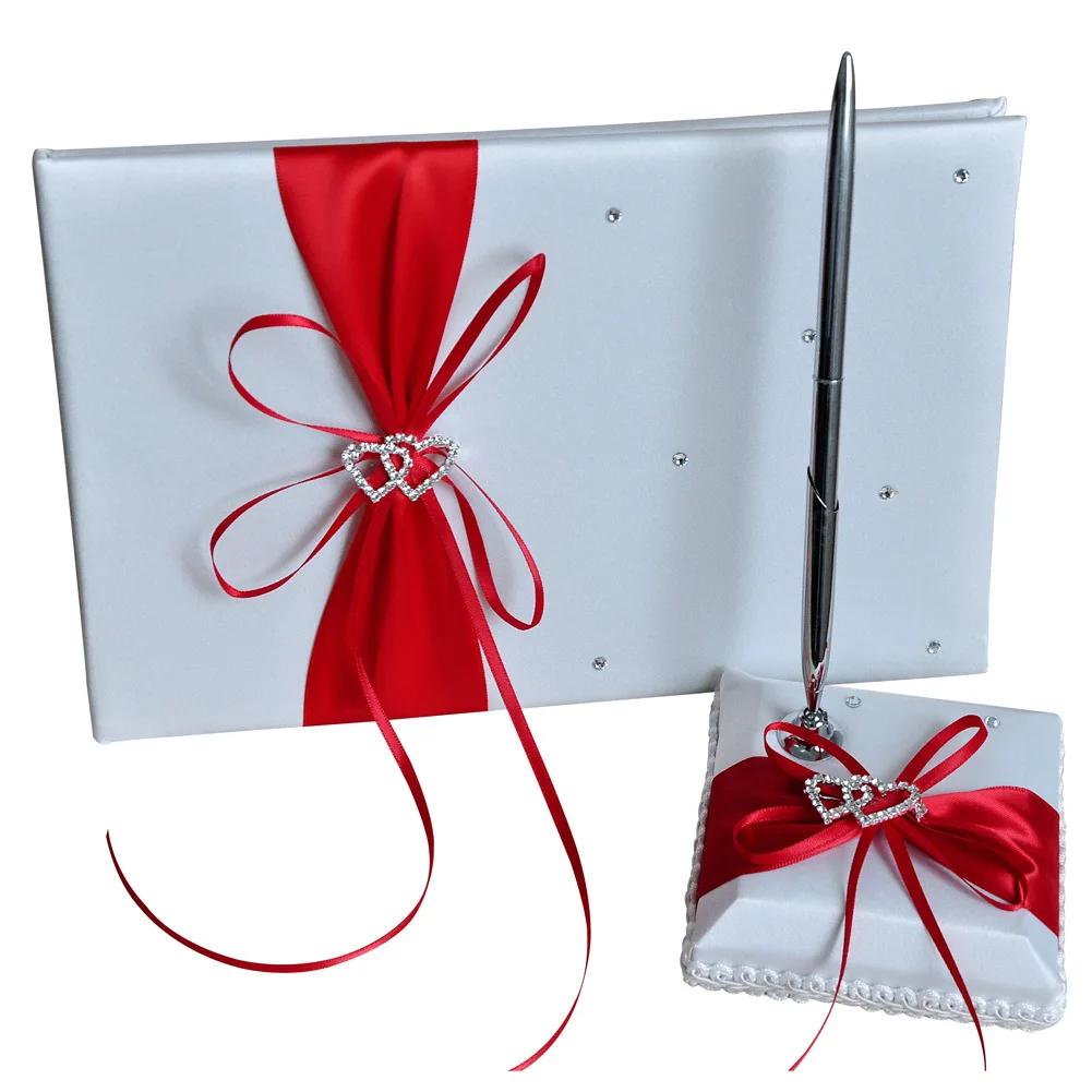 Wedding basket , Pen holder , Wedding ring pillow accesories