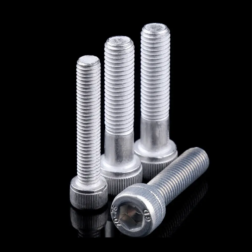 

M4 M5 M6 M8 M10 Aluminum Alloy 6061 Allen Bolts Hex Socket Cap Head Screws DIN912