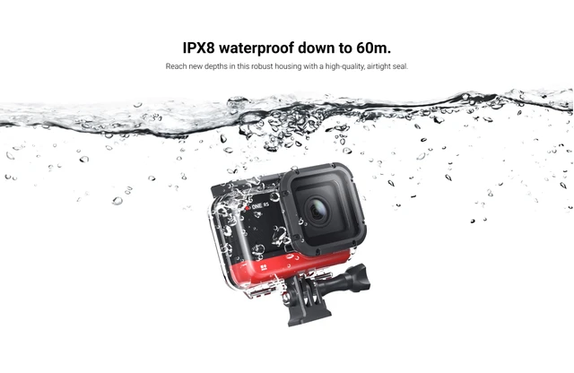 Insta360 ONE RS Dive Case for 4K Boost Lens/4K Wide Angle Lens 