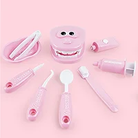 Children's play house dentist set, dentist simulation early education, practicing oral practice brushing teeth model 1