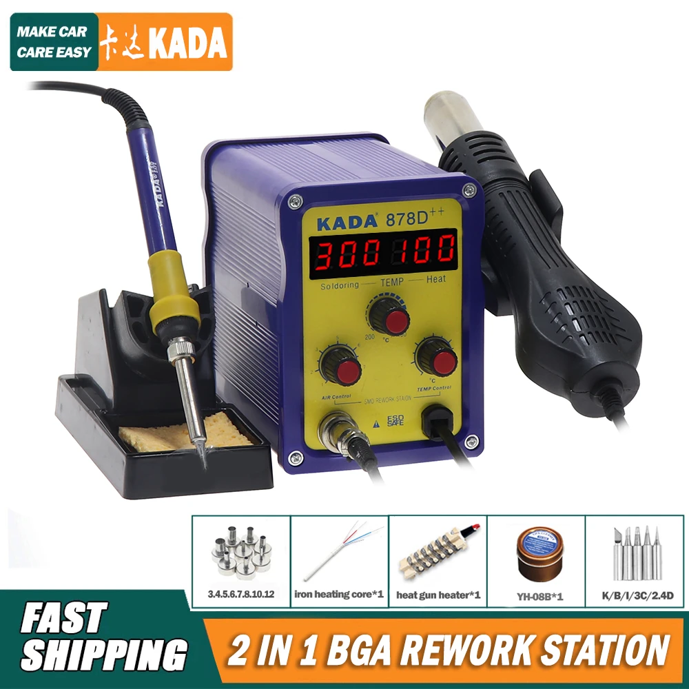 6x BGA Rework Station Schweißwerkzeug Platine Reparatur Reinigung Hilfswerkzeug