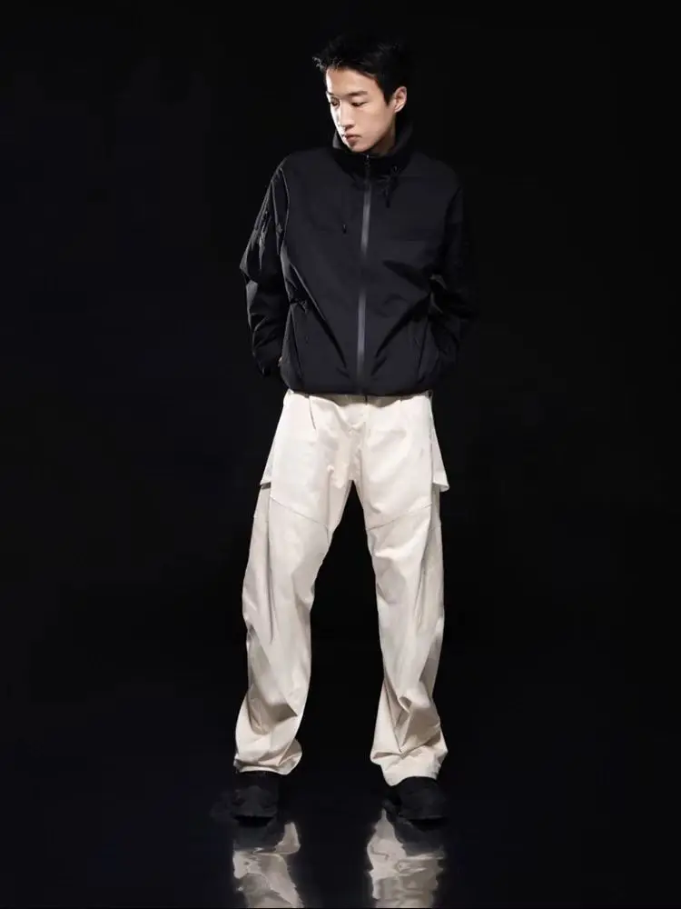 Catchus 25aw Dual form three-dimensional cutting curved knife pants solotex material techwear gorpcore -