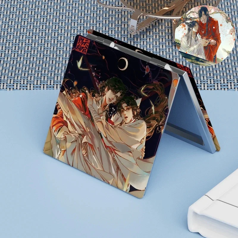 

Складное зеркало для косплея Tian Guan Ci Fu, повседневное мультяшное зеркало для косплея, портативное зеркало для макияжа