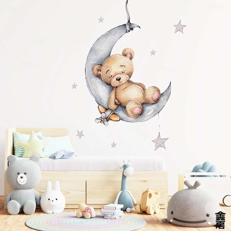 Cartoon Animal Wall Stickers 4