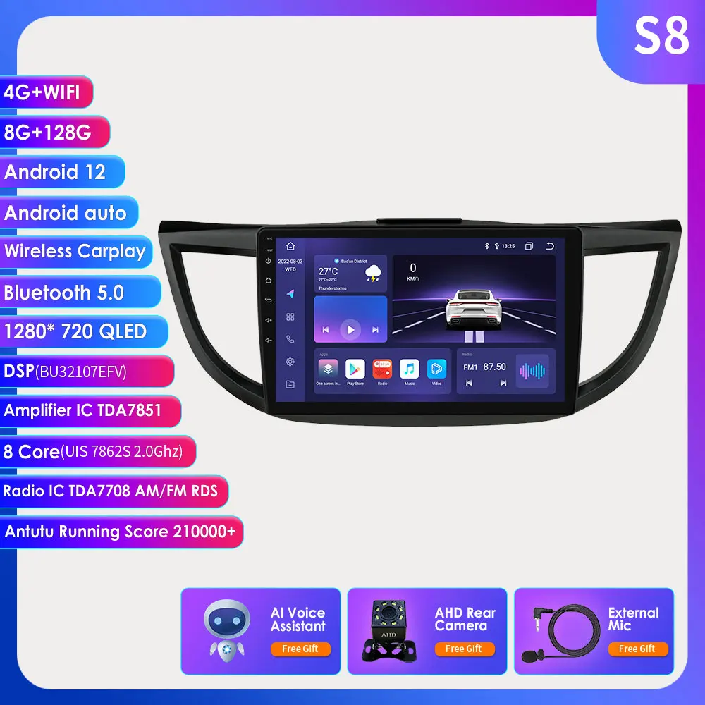 10.1 "radio samochodowe z androidem do Honda CRV 2012 2015 2din