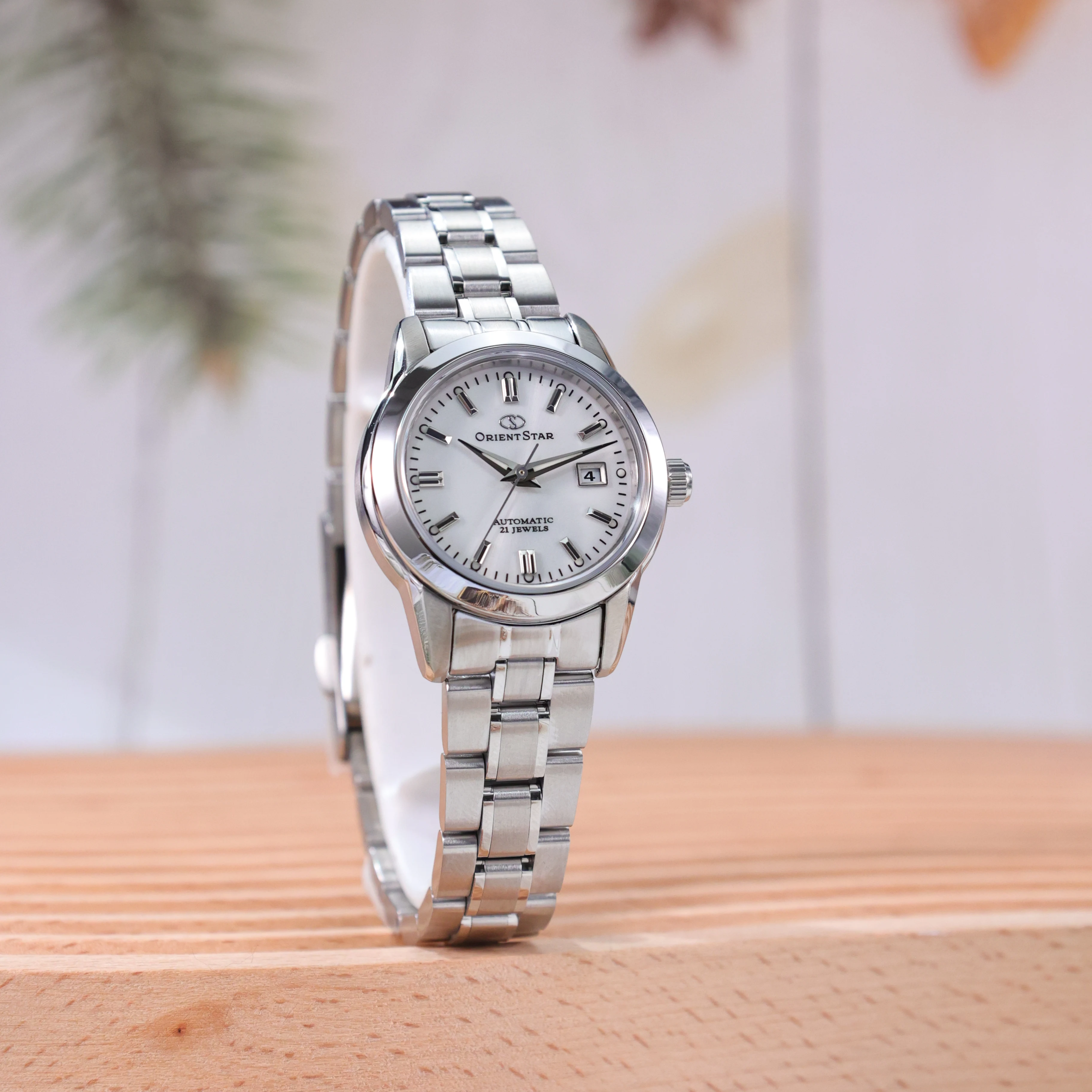 Orient Women’s Mechanical Automatic Watch | Stainless Steel | Date | Box Orient Watch” code OR.J-1091-L – Orient Watch main image 2
