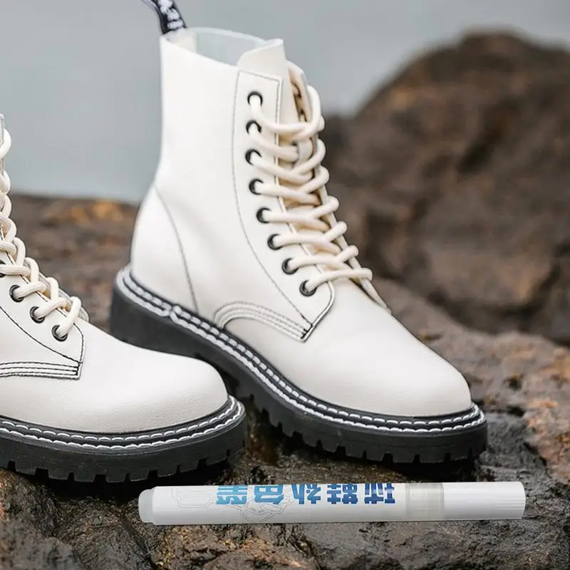Shoe Whitener For Sneakers Shoe Whitener Pen Sneaker Care For Canvas Leather Marker Pen
