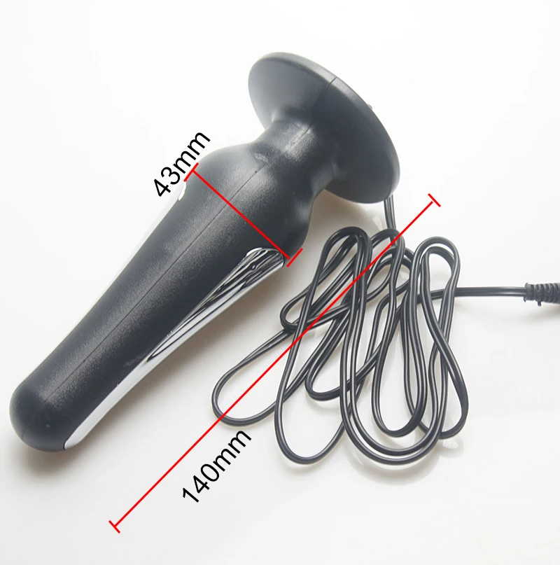 E stim Anal Vagina Butt Plug Electrostimulator Electro Sex Toys
